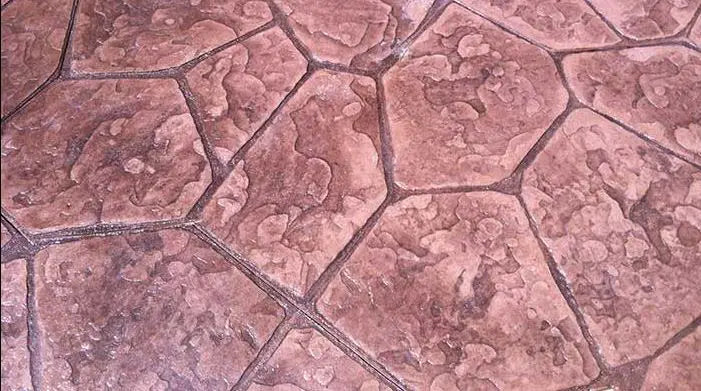 Stamped Concrete Guide: Using Blush Acid Stain on Concrete