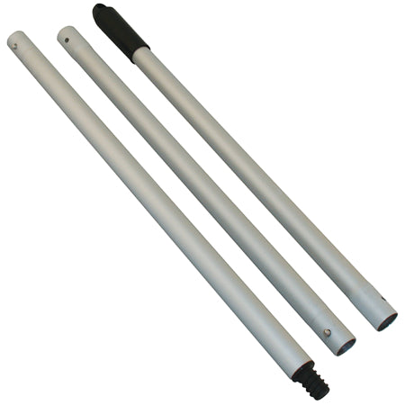 33829 Threaded Handle Shop 5' Aluminum Threaded Handle 3pc | Metropolitan Materials