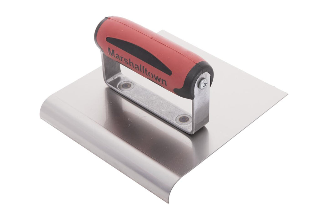 6" x 6" 1/2"R Stainless Steel Hand Edger