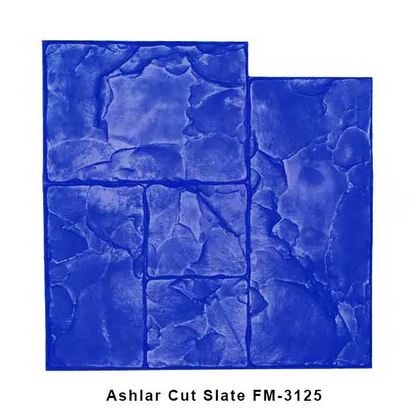 Ashlar Cut Slate Stamps