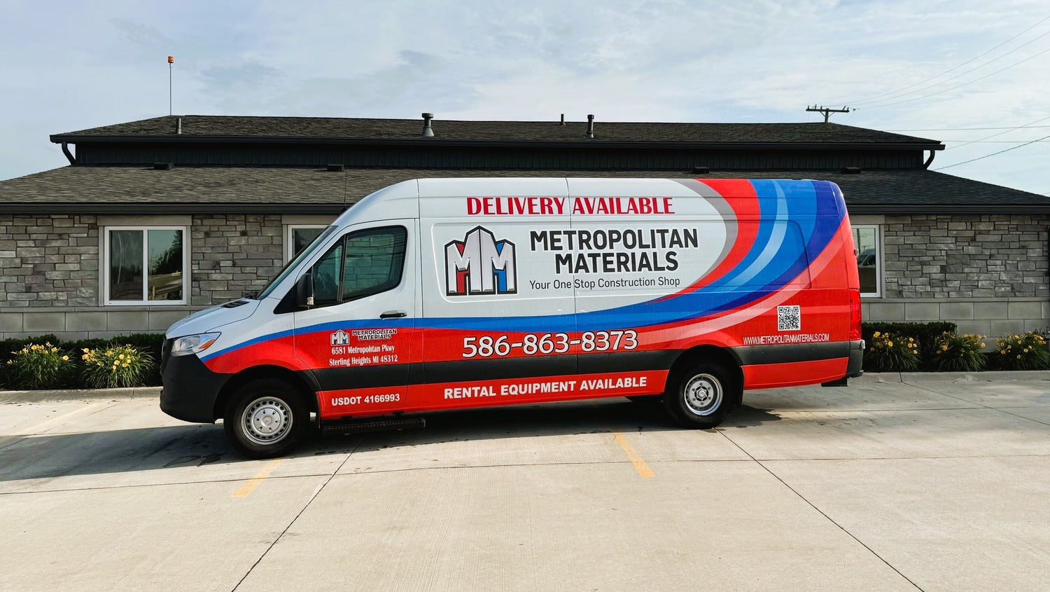 Job Site Delivery — Metropolitan Materials
